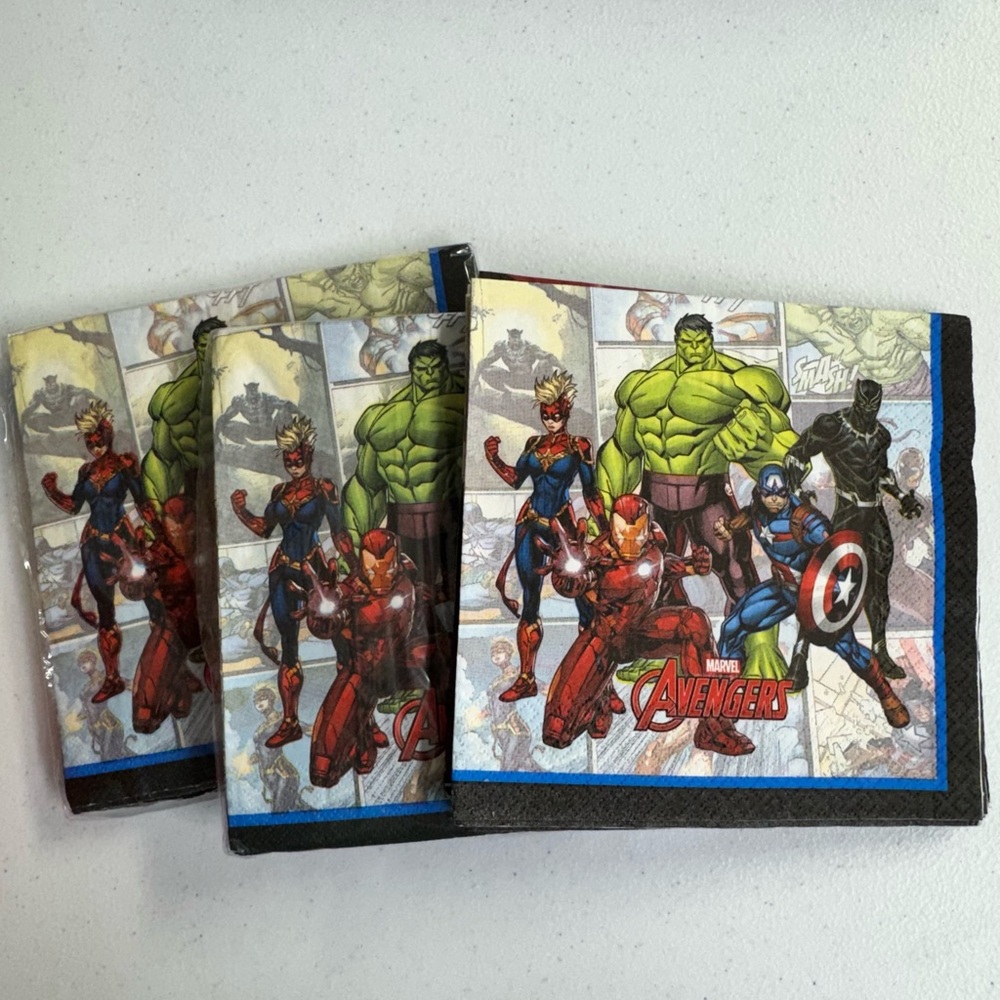 Marvel Avengers Character Napkins